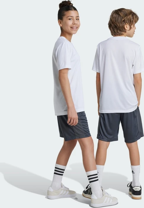 adidas Train Essentials Logo Regular Fit Shorts grey six/white (Junior)