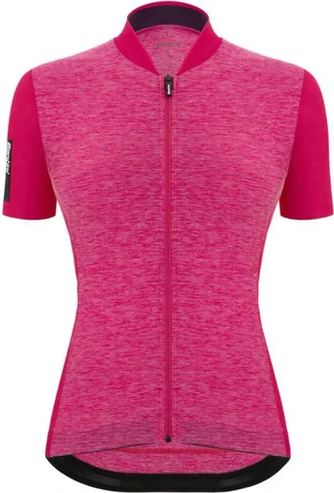 Santini Colore Puro Trikot kurzarm rosa (Damen)