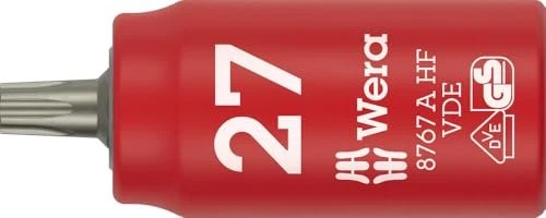 Wera 8767 A VDE HF Zyklop Torx Steckschlüssel 1/4", T27x36mm