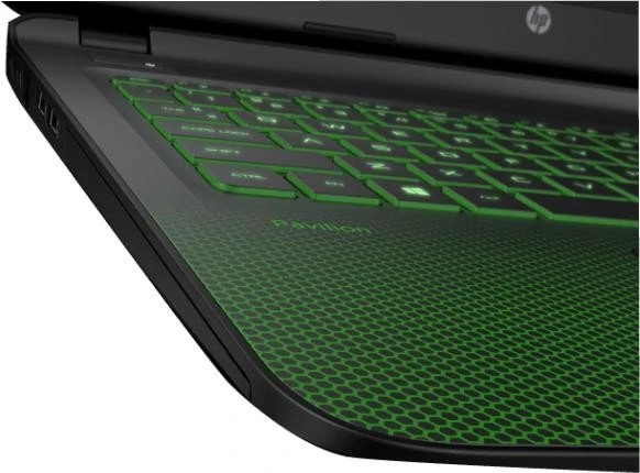 HP Pavilion 15-ak031ng, grün, Core i7-6700HQ, 8GB RAM, 128GB SSD, 1TB HDD, GeForce GTX 950M, DE