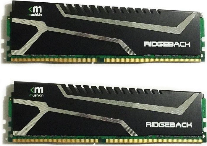 Mushkin Blackline Ridgeback G2 UDIMM 8GB Kit, DDR4-2400, CL15-15-15-35