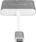 SilverStone EP08 USB 3.0 Typ-C auf HDMI Adapter, silber Vorschaubild