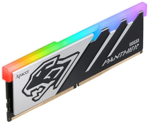 Apacer PANTHER RGB UDIMM 32GB Kit, DDR5-6000, CL40-40-40-96