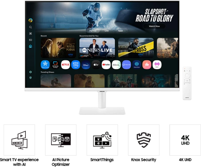 Samsung Smart Monitor M7 M70F, weiß, 32"