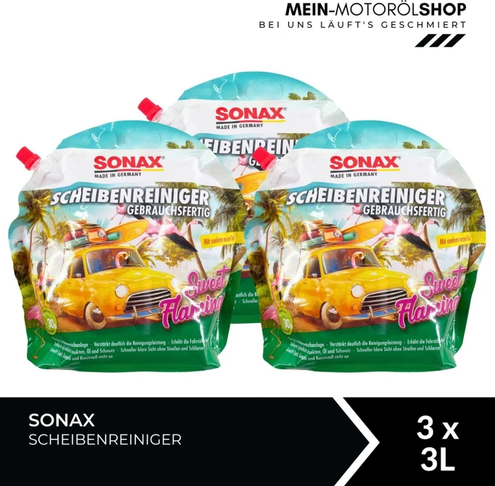 Sonax Scheibenreiniger gebrauchsfertig Sweet Flamingo 3l