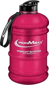 IronMaxx Water Gallon Trinkflasche 2.2l rot
