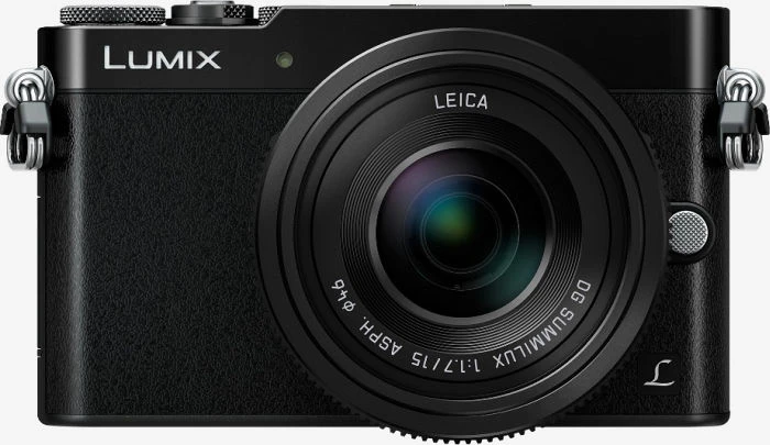 Panasonic Lumix DMC-GM5 schwarz mit Objektiv Leica DG Summilux 15mm 1.7 ASPH