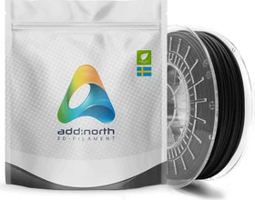 AddNorth Textura PLA, matte black, Spule, 2.85mm, 750g