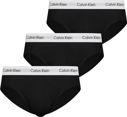 Calvin Klein 3er-Pack Slips Cotton Stretch Boxer Briefs schwarz (Herren)