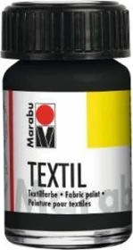 Marabu Textilfarbe, schwarz, 15ml