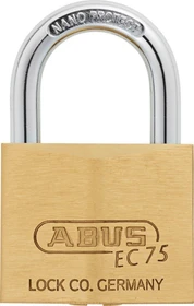 ABUS Messing 75/40, verschiedenschließend, Vorhängeschloss