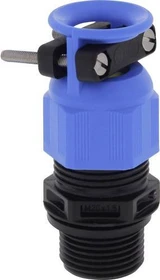 Wiska ESKEZ-L-i 32 EX-Kabelverschraubung, Eigensicherheit, externe Zugentlastung M32, RAL 5012/9005