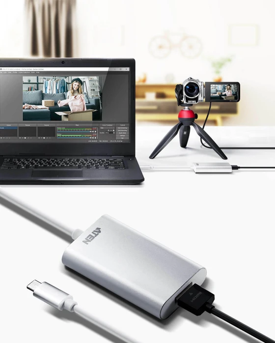 ATEN Camlive HDMI auf USB-C UVC Videoaufnahme FullHD