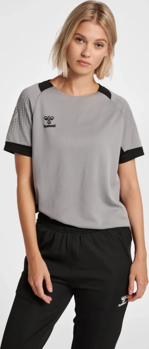hummel Lead Poly Trikot kurzarm grey melange (Damen)