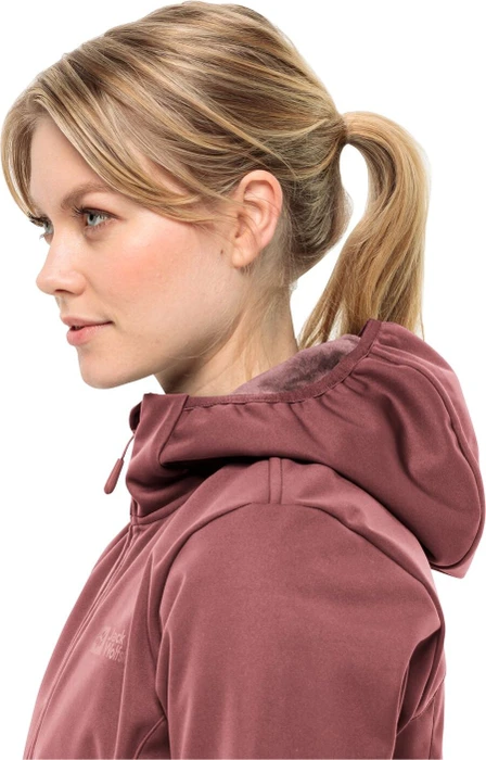 Jack Wolfskin Windhain Hoody Funktionsjacke red ochre (Damen)