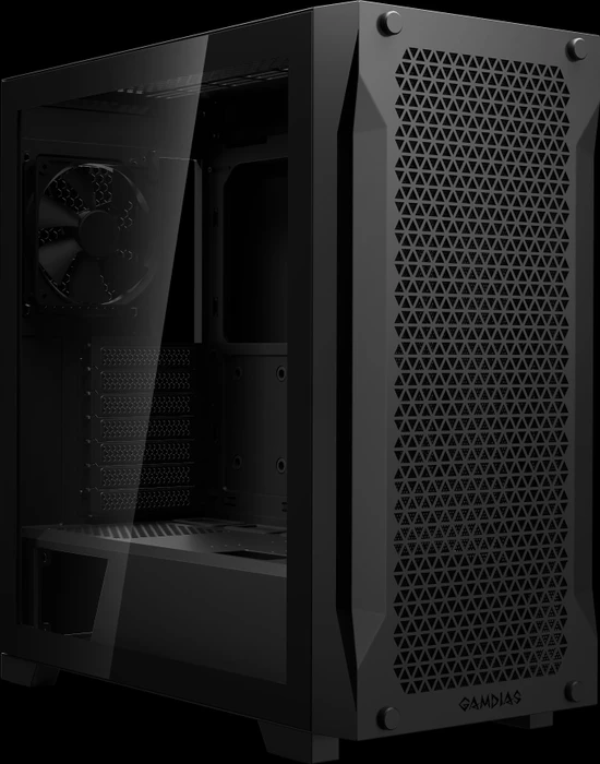 Gamdias Athena P1 Lite, Glasfenster