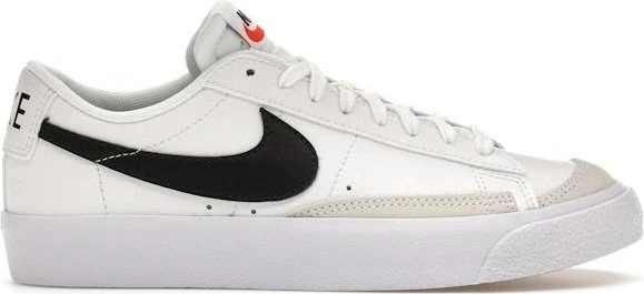 Nike Blazer Low '77 white/total orange/schwarz (Herren)