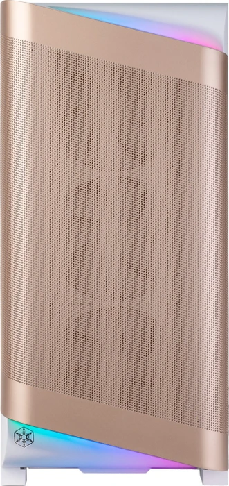 SilverStone Seta A2 Rose Gold, Glasfenster
