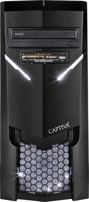 Captiva Advanced Gaming I54-879, Core i5-10400, 16GB RAM, 240GB SSD, 1TB HDD, GeForce GTX 1660 SUPER