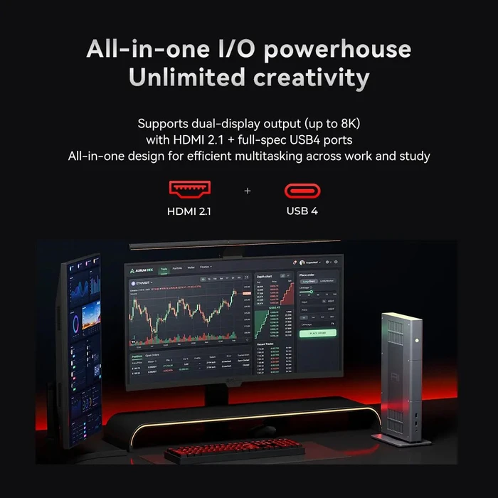 GMKtec EVO-X3, Ryzen AI Max+ 395, 128GB RAM, 2TB SSD