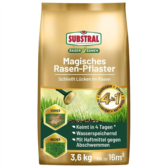 Evergreen Garden Care Substral Magisches Rasen-Pflaster, 3.6kg