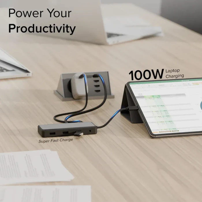 Alogic Fusion Pro GO USB-C Compact Dock, USB-C 3.0 [Stecker], V2