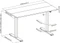 Equip ERGO elektrisch höhenverstellbarer Sitz-Steh-Schreibtisch 120x60cm schwarz/schwarz Vorschaubild