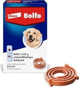 Bayer Bolfo Zecken und Flohband braun für große Hunde 66cm, 1 Stück