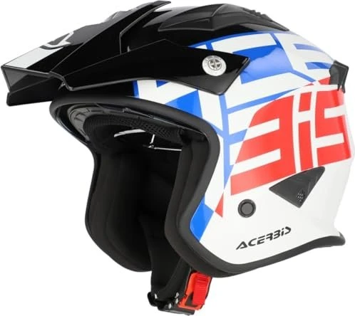 Acerbis Aria Graphic weiß/blau/rot