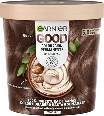 Garnier Good Dauerhafte Haarfarbe 5.0 kaffee rostbraun