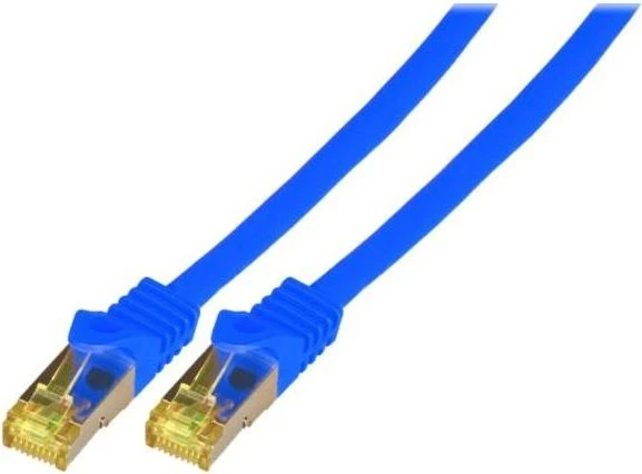 EFB Elektronik Patchkabel, Cat7/Cat6a, S/FTP, RJ-45/RJ-45, 2m, blau (MK7001.2BL)