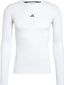 adidas Techfit Compression Training Kompressionsshirt langarm weiß (Herren)