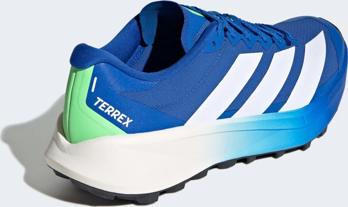 adidas Terrex Agravic 4 blue/cloud white/lime burst (Herren)