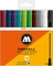 Molotow ONE4ALL 127HS 2mm Acrylmarker Basic-Set 2 sortiert, 10er-Set, Etui Vorschaubild