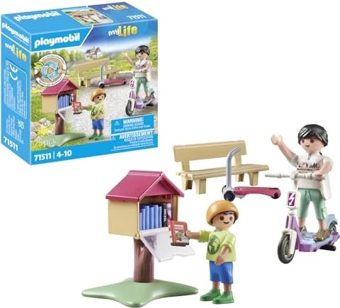 playmobil City Life Büchertausch für Leseratten