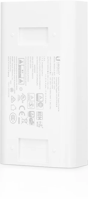 Ubiquiti Desktop Gigabit PoE-Injektor, 1x RJ-45, 80W passiv PoE