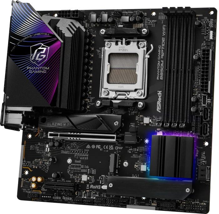 ASRock Phantom Gaming B850M Riptide WiFi (AMD AM5)