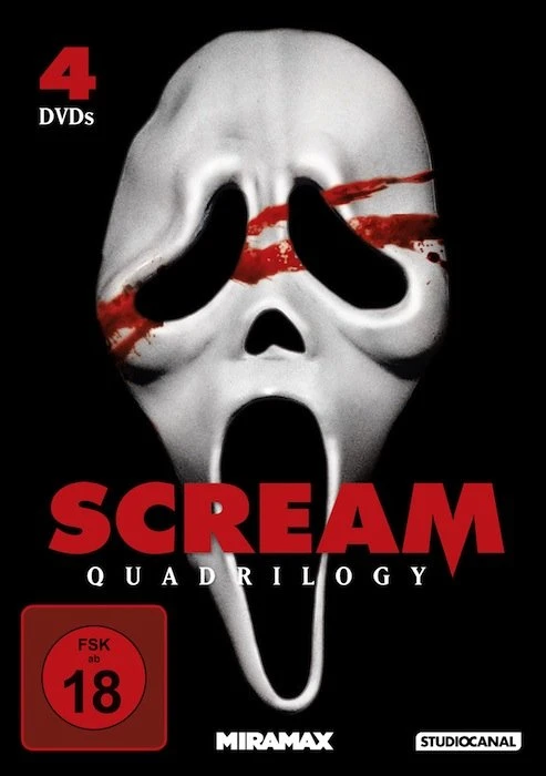 Scream Box (Filme 1-4) (DVD)