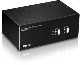 TRENDnet 2-fach Dual-DisplayPort KVM-Switch (TK-240DP)