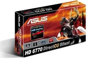 ASUS Radeon HD 6770 DirectCU Silent, EAH6770 DC SL/2DI/1GD5, 1GB GDDR5, VGA, DVI, HDMI