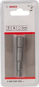 Bosch Professional Extra Hart Außensechskant Bit 1/4", 8x65mm, 1 Stück