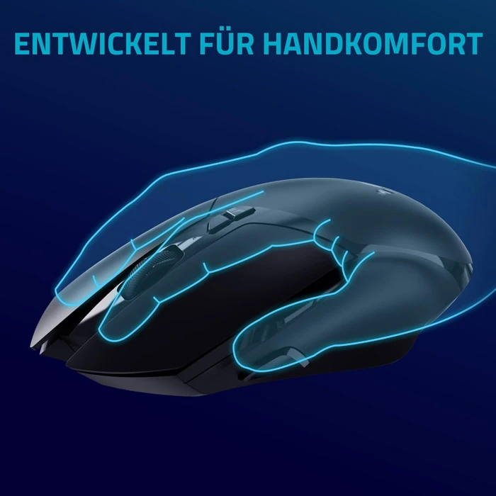 Rapoo V30PRO 8K/4K Wireless Gaming Mouse schwarz, USB