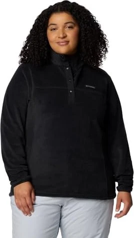 Columbia Benton Springs Half Snap Fleece Pullover schwarz (Damen)
