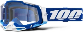 100% Racecraft 2 Schutzbrille blue/clear lens