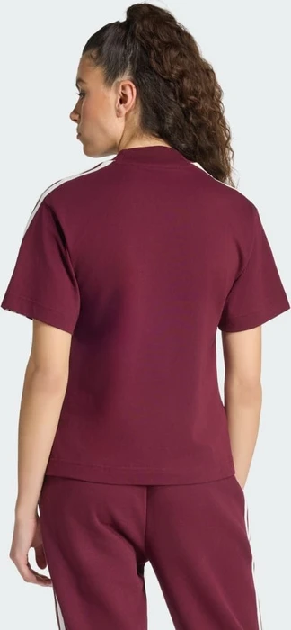 adidas Kit T-Shirt kurzarm maroon/off white (Damen)