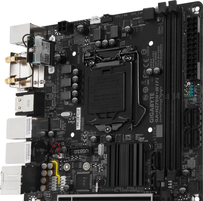 GIGABYTE GA-H270N-WIFI (Intel 1151)