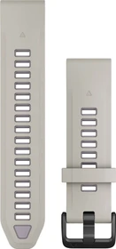 Garmin Ersatzarmband QuickFit 20 Silikon fog grey/lavender