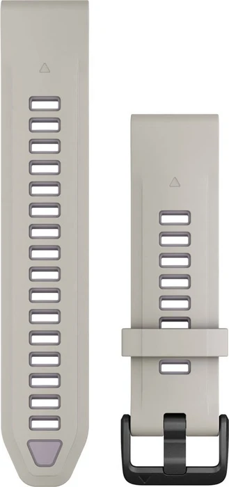 Garmin Ersatzarmband QuickFit 20 Silikon fog grey/lavender