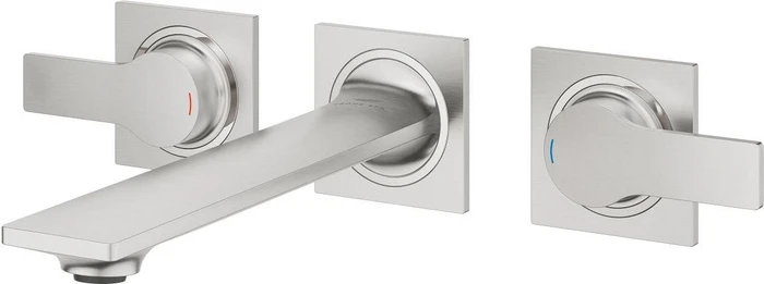 Grohe Allure 3-Loch-Waschtischbatterie 1/2" supersteel (20193DC2) – Bild 4 von 5
