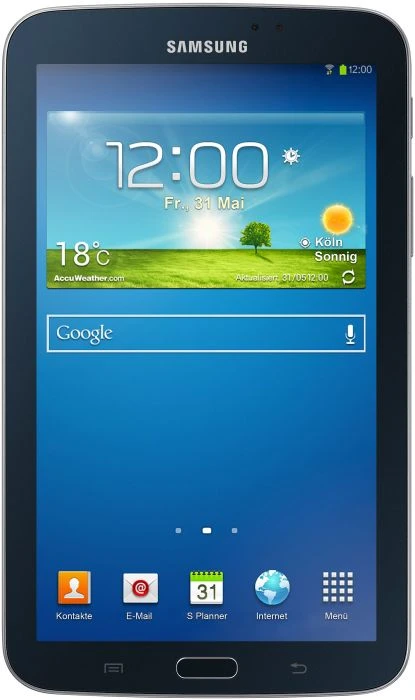 Samsung Galaxy Tab 3 7.0 T2100, schwarz, 8GB